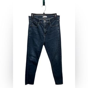 LOFT made and love Skinny Jeans in Dark Indigo Style Size 10